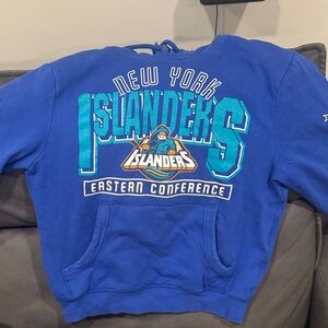 Mitchell & Ness Blue New York Islanders Hoodie